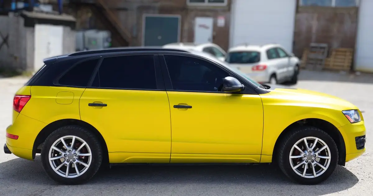 Audi Q5 full colour-change vinyl wrap