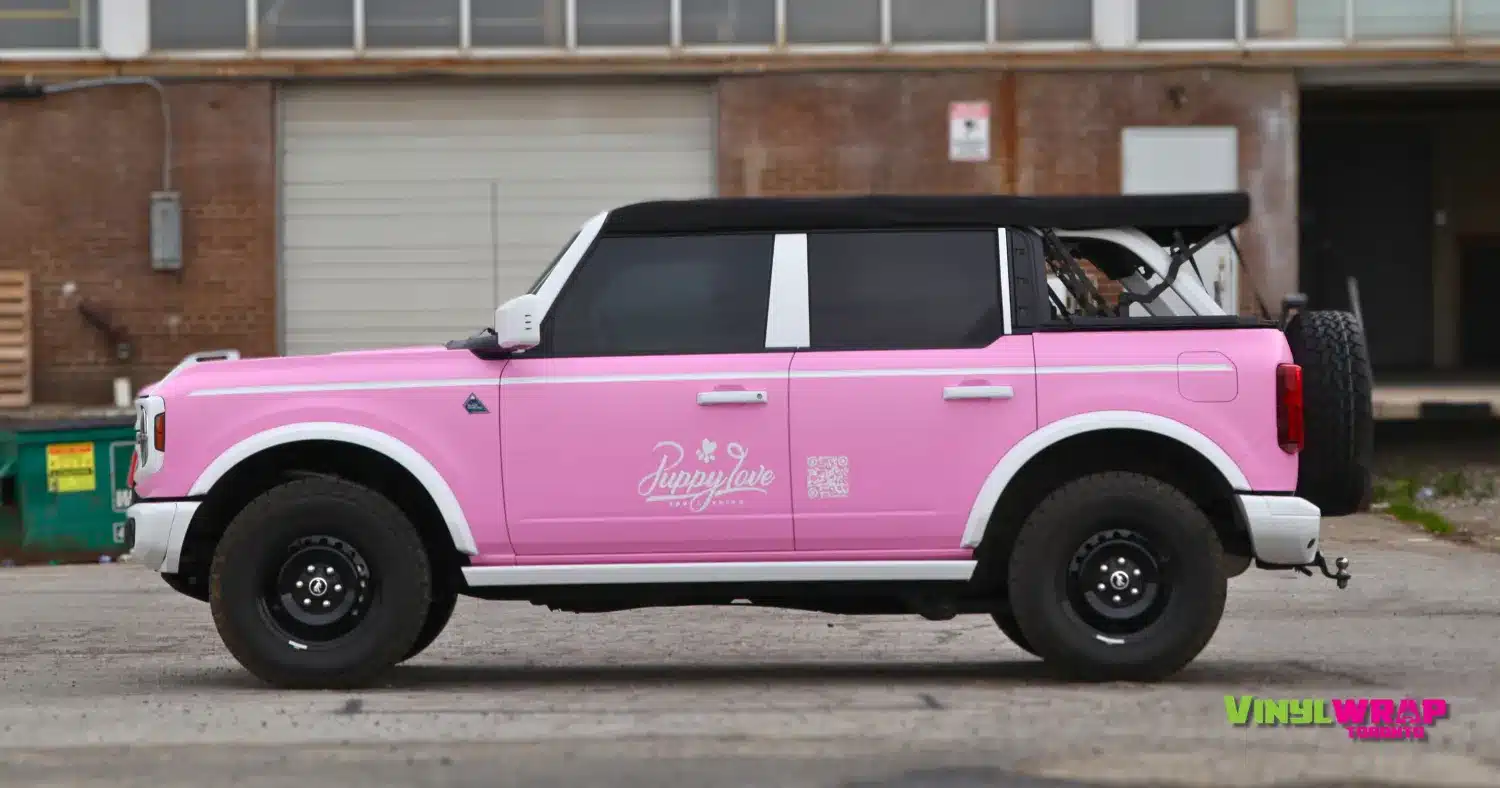 Puppy Love commercial full vehicle wrap