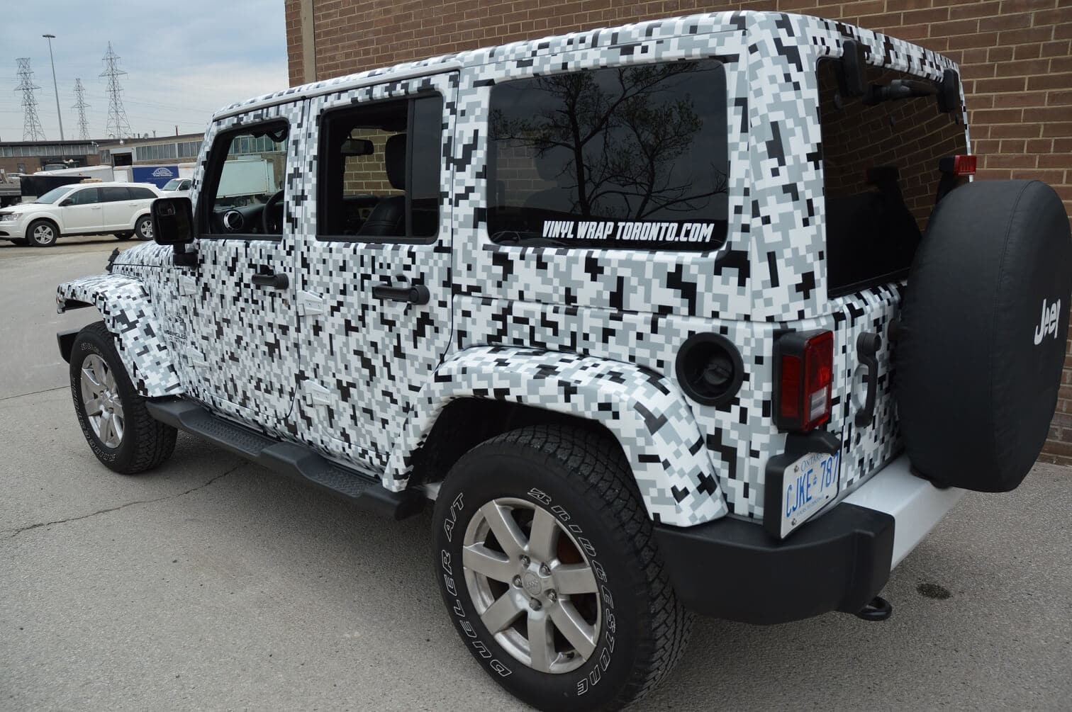 Jeep full car wrap Vinyl Wrap Toronto Vehicle Wrap Best Price